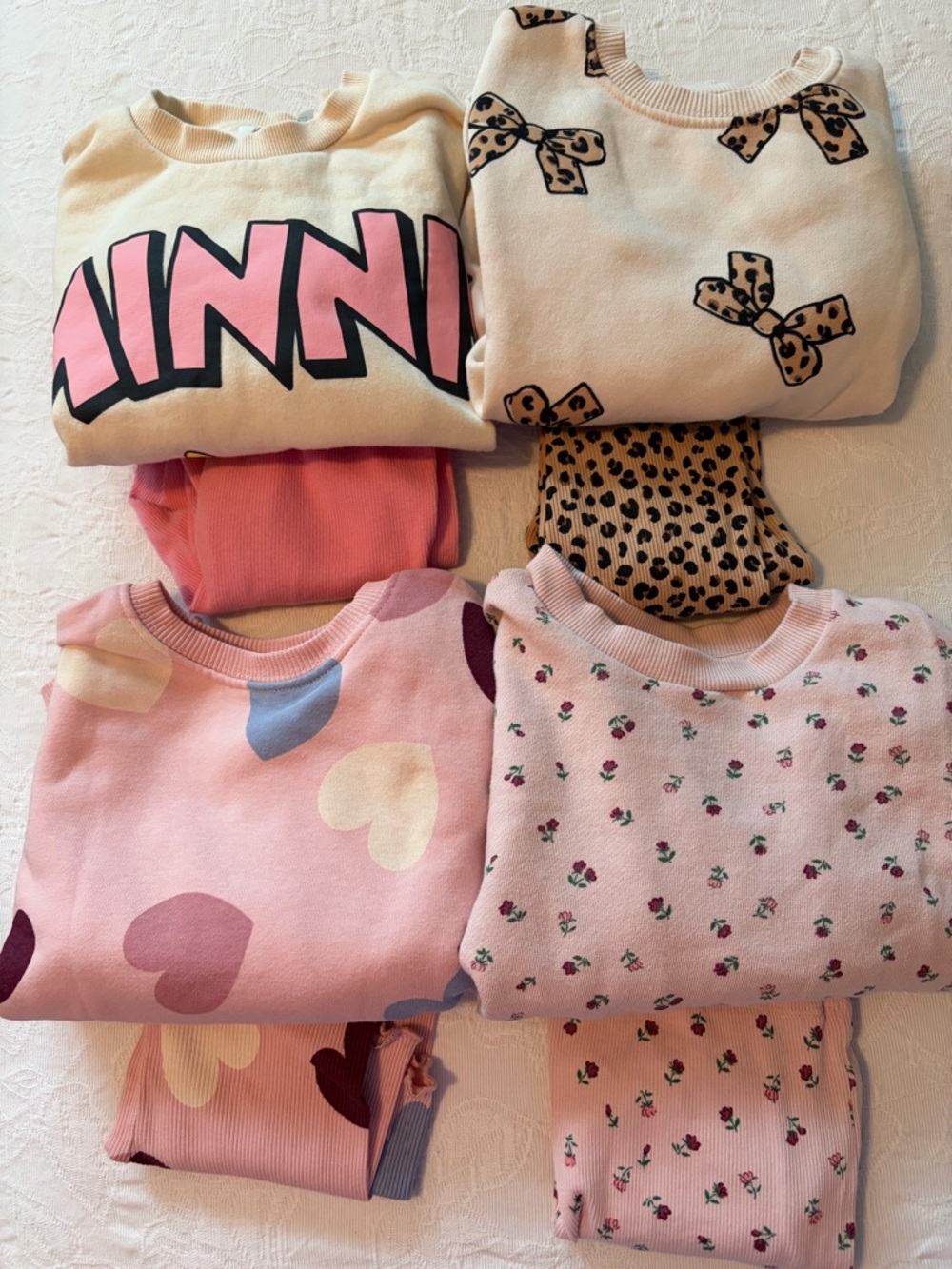 H&M Girls 4 sets of outfits 4T